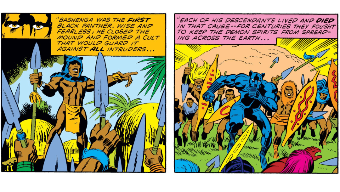 Bashenga, the first Black Panther