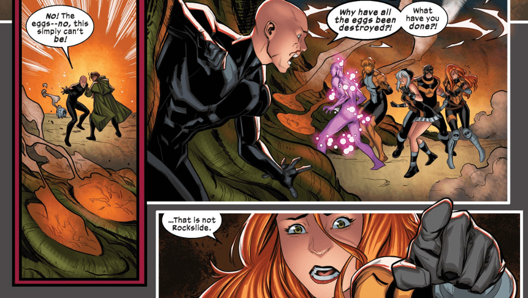 The Five destroy the eggs