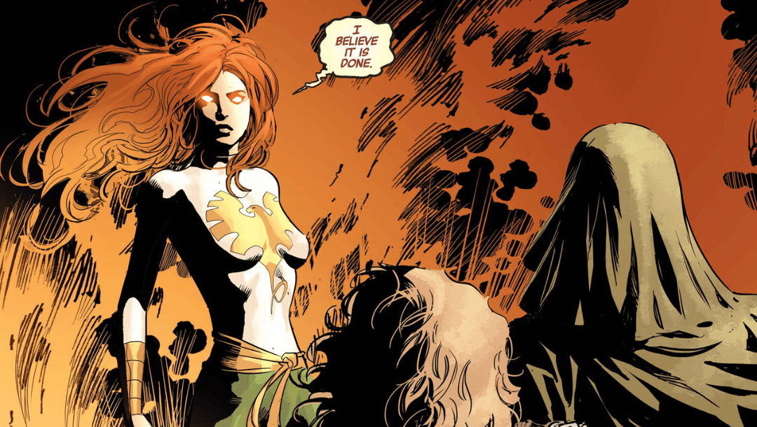 Fongji Wu, AKA Iron Fist, merged with the Phoenix Force