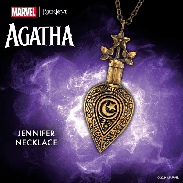 Marvel X RockLove Marvel Studios' Agatha All Along Jennifer Necklace