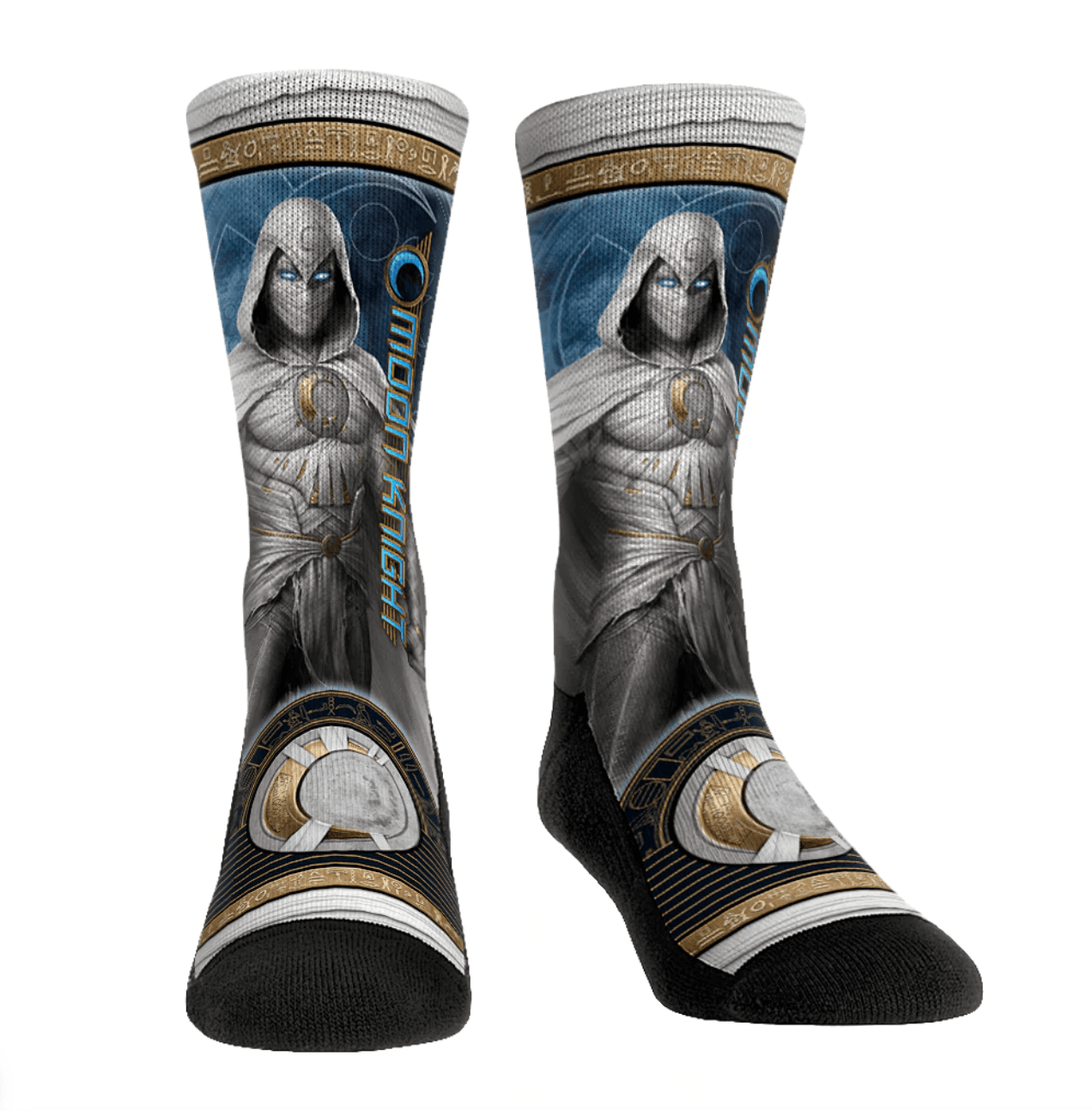 Moon Knight Sideplot Socks / shop it <a href=https://rockemsocks.com/products/moon-knight-moon-knight-sideplot>here</a>