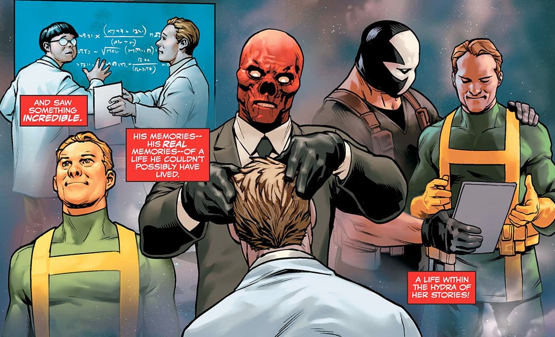 Doctor Erik Selvig and Red Skull