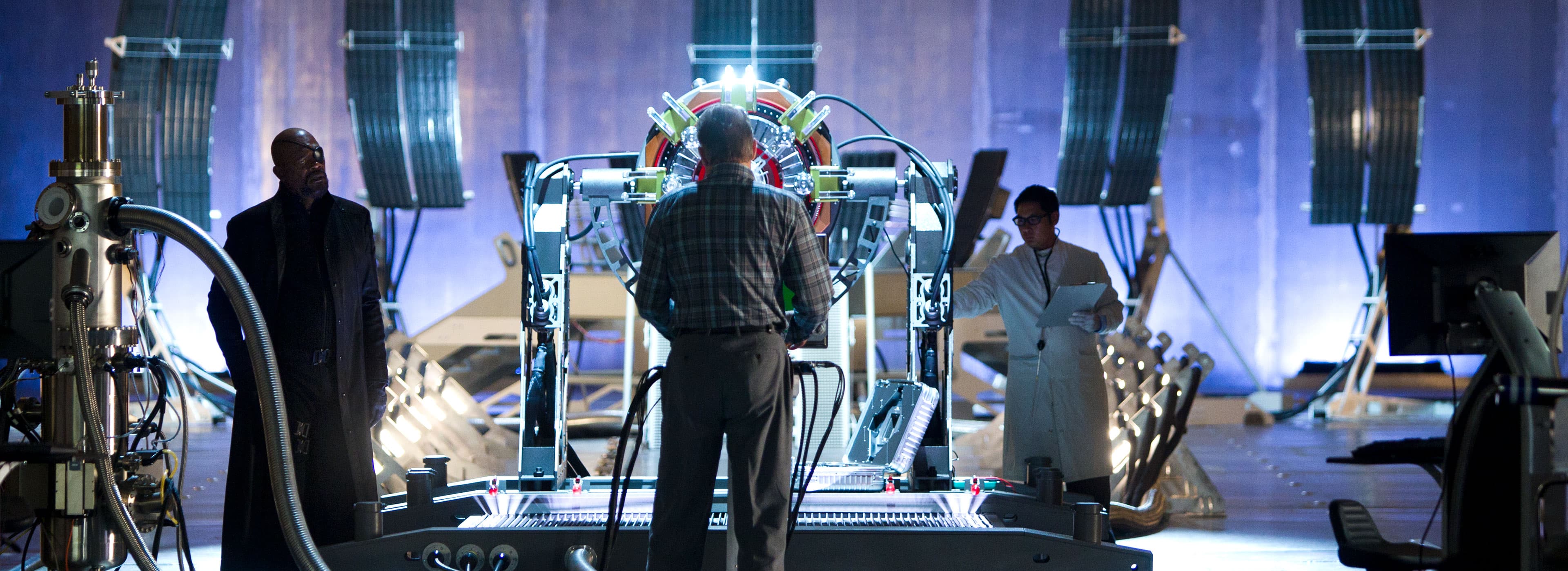 Selvig with the Tesseract