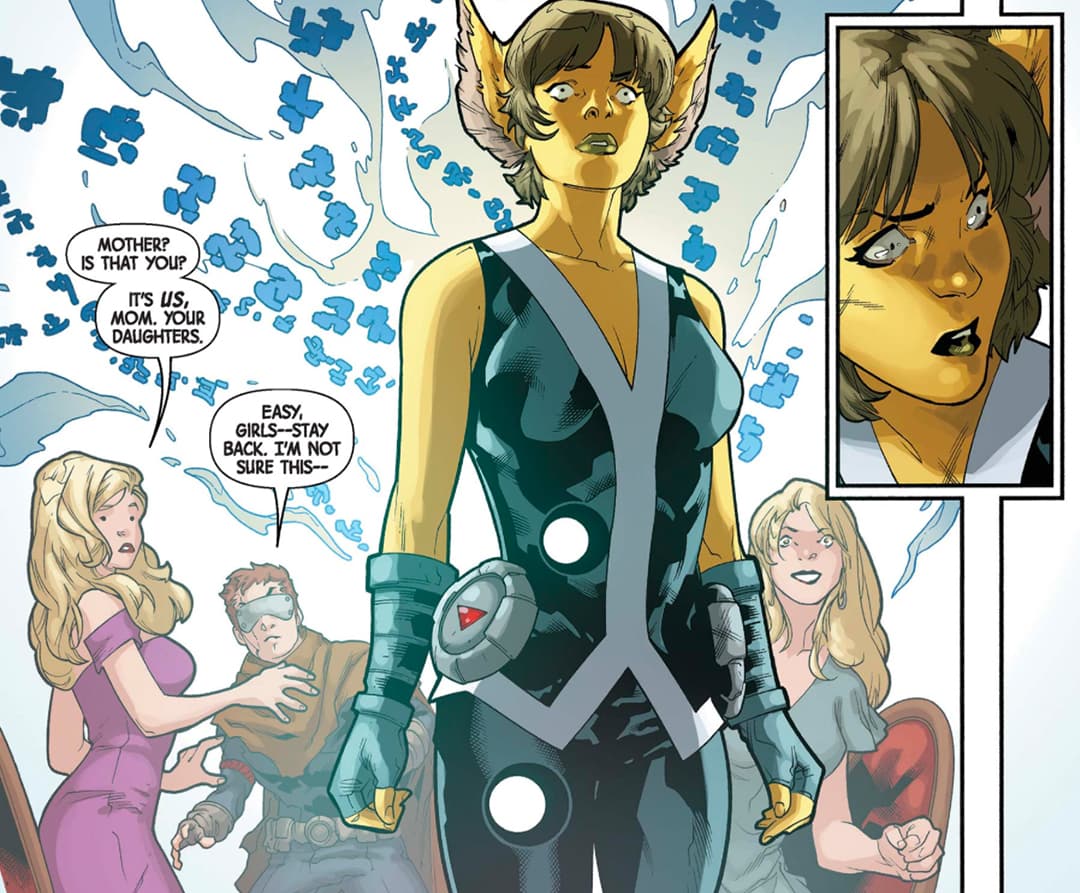 New Auran and her daughters