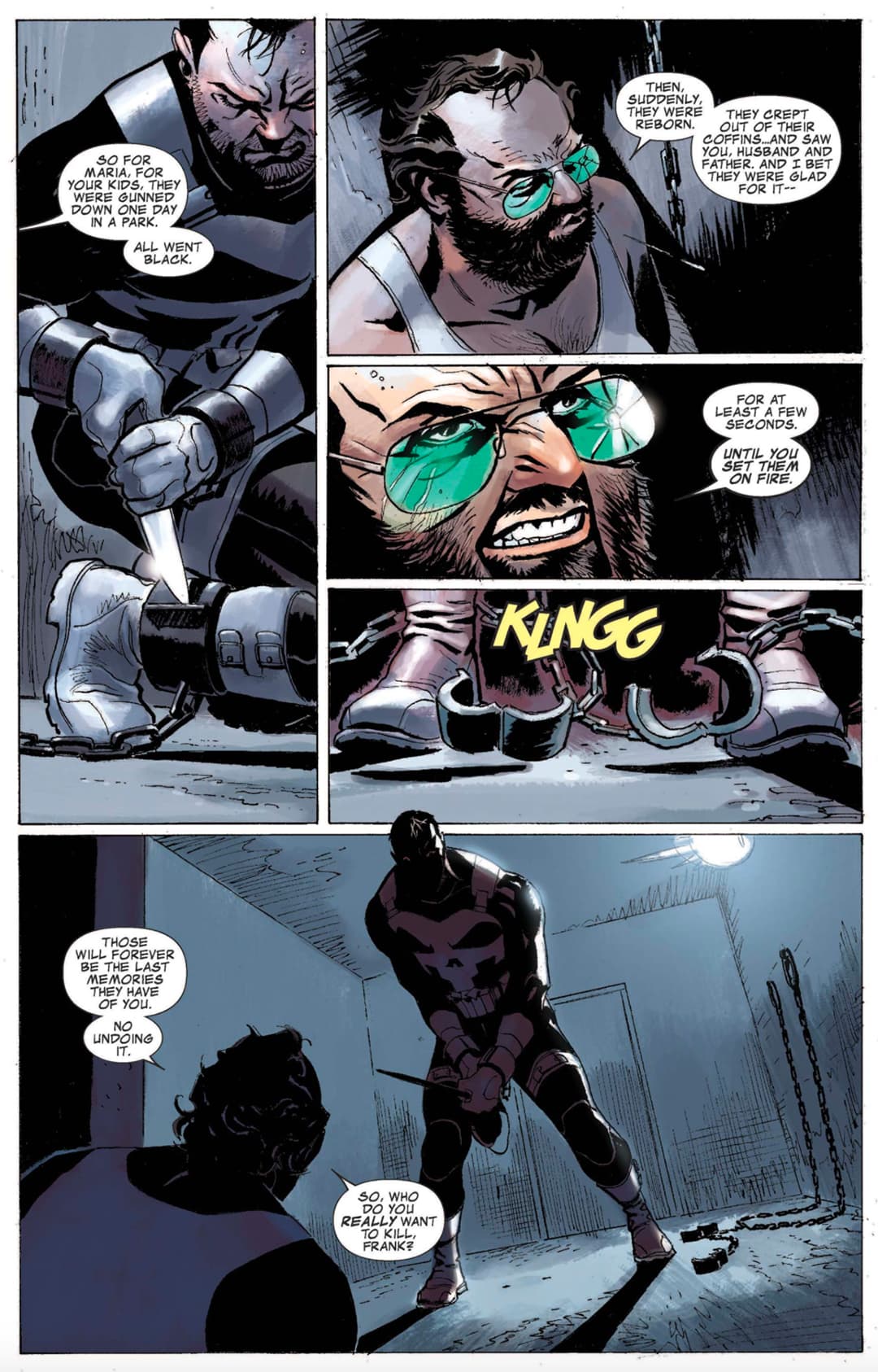 Micro working with The Punisher