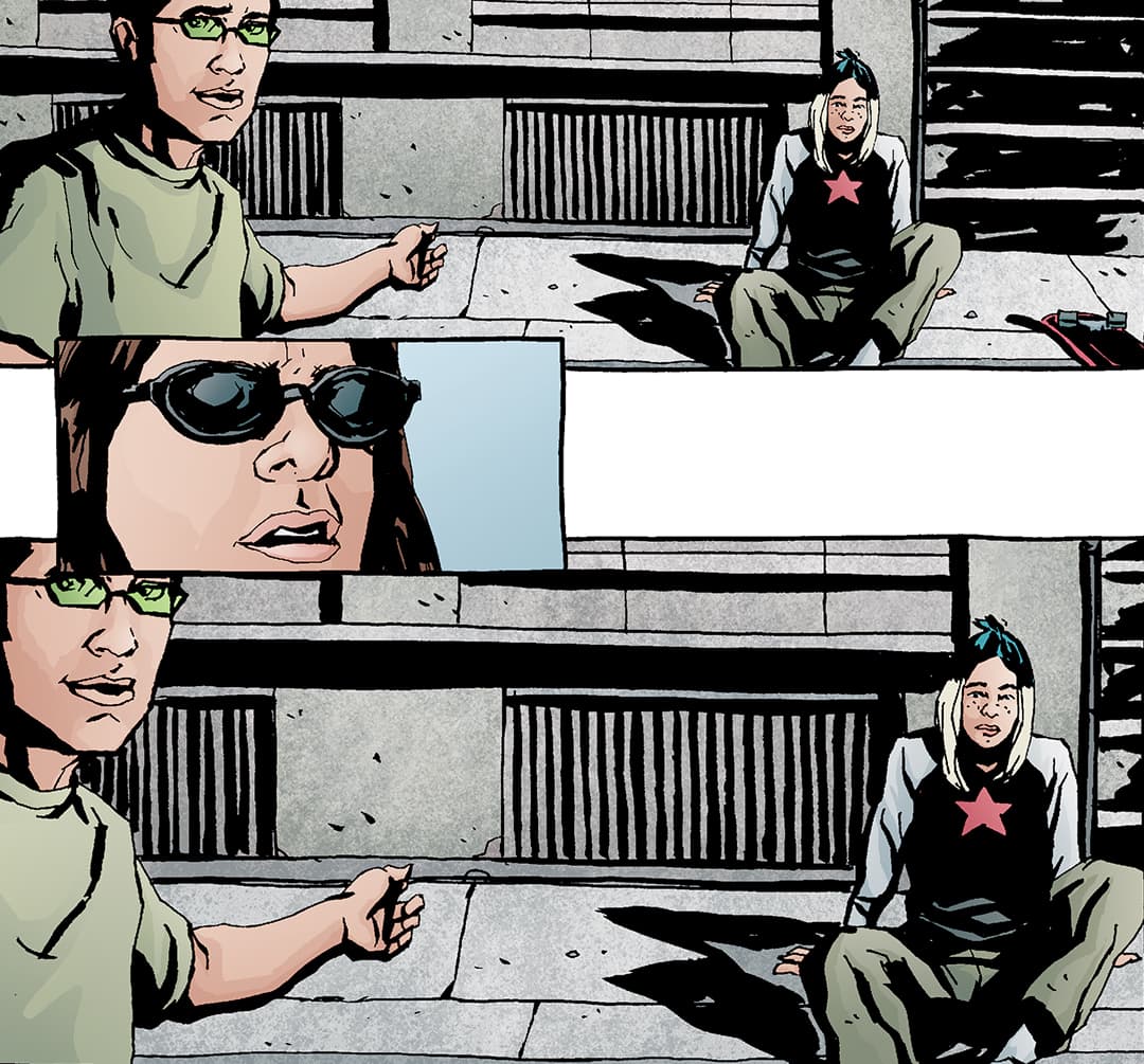 Malcolm introducing Jessica to Laney Haynes