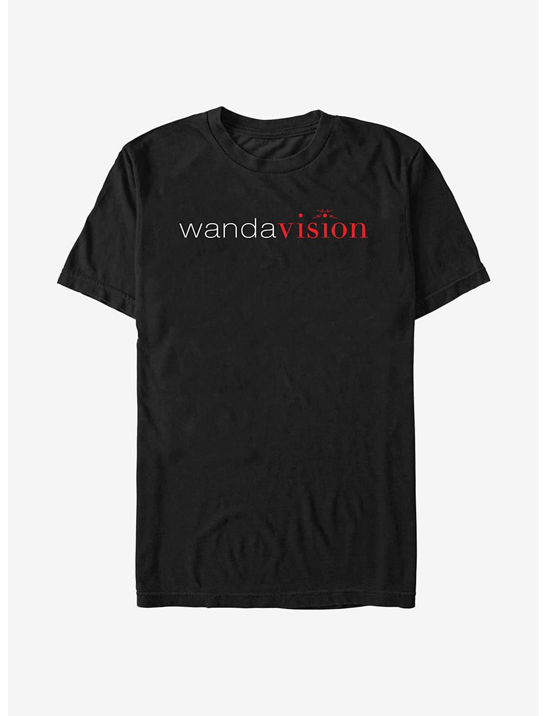 <a href=https://www.hottopic.com/product/marvel-wandavision-modern-logo-t-shirt/15607154.html>WandaVision Modern Logo T-Shirt</a> / Hot Topic