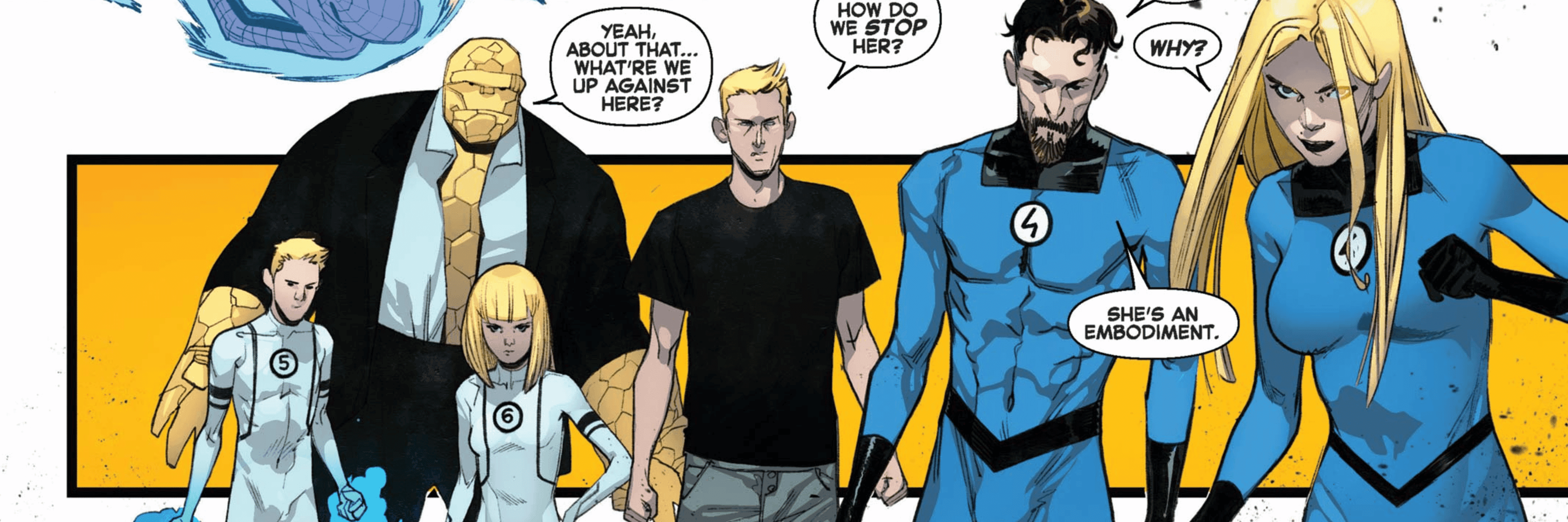 Fantastic Four with Valeria and Franklin