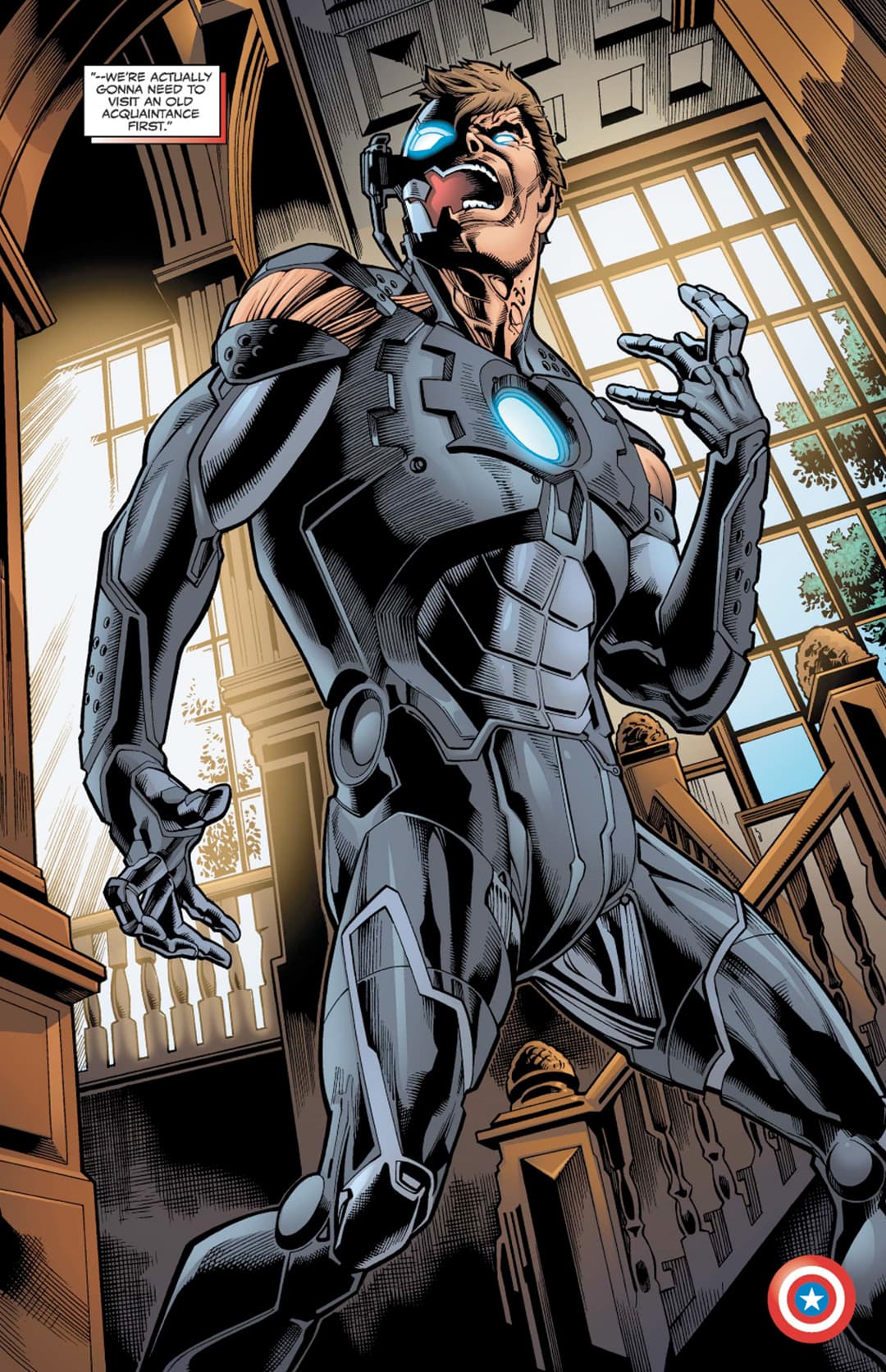 Ultron merging with Hank