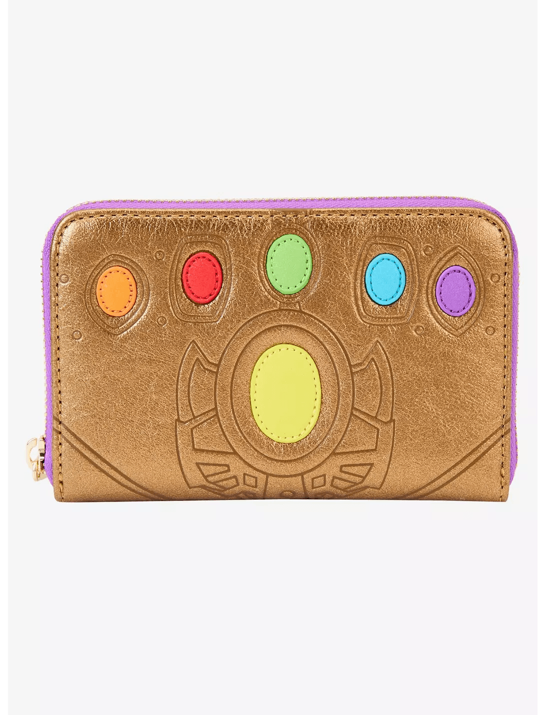 Loungefly Marvel The Infinity Saga Thanos Gauntlet Zipper Wallet