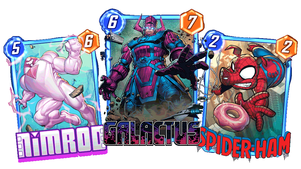 MARVEL SNAP August 7 Galactus Nimrod Spider-Ham