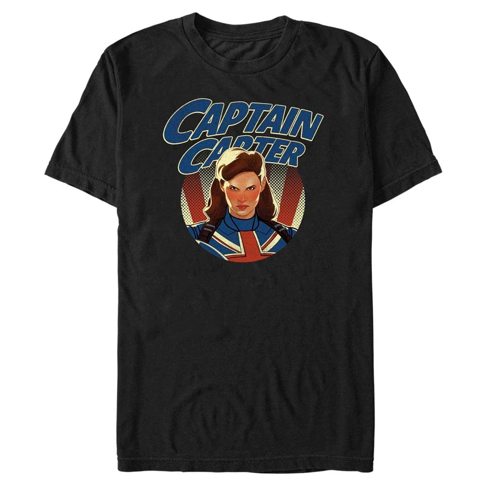 Captain Carter Fierce T-Shirt / shop it <a href=https://www.hottopic.com/product/marvel-what-if...-captain-carter-fierce-t-shirt/16497896.html>here</a>