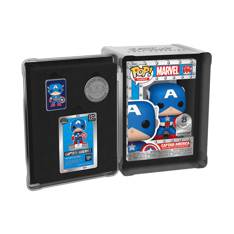 Funko POP! Classics Captain America Funko 25th Anniversary