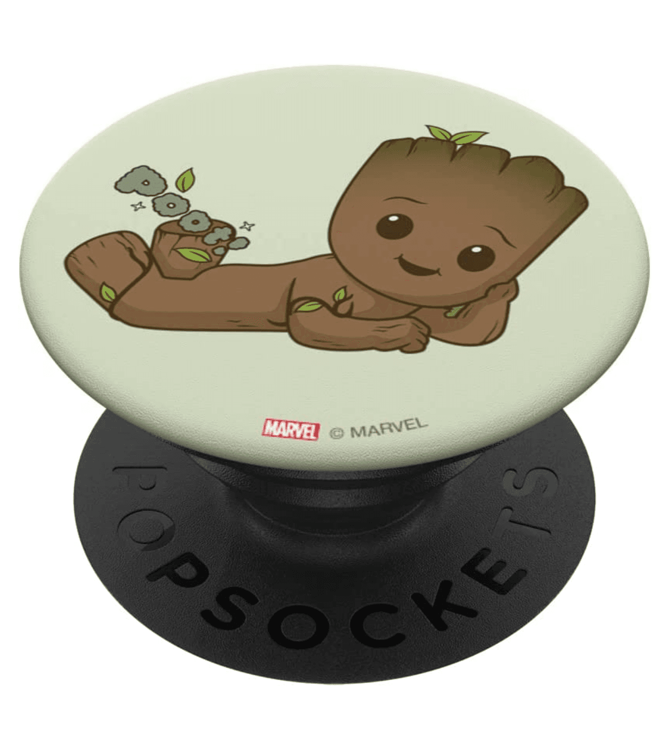 Groot PopSocket / shop it <a href=https://www.amazon.com/stores/page/27AE75C8-7034-416C-A527-A13355FF0124?ingress=3&visitId=a97ef991-56b0-4cbd-bfed-cba8b115aec0>here</a>