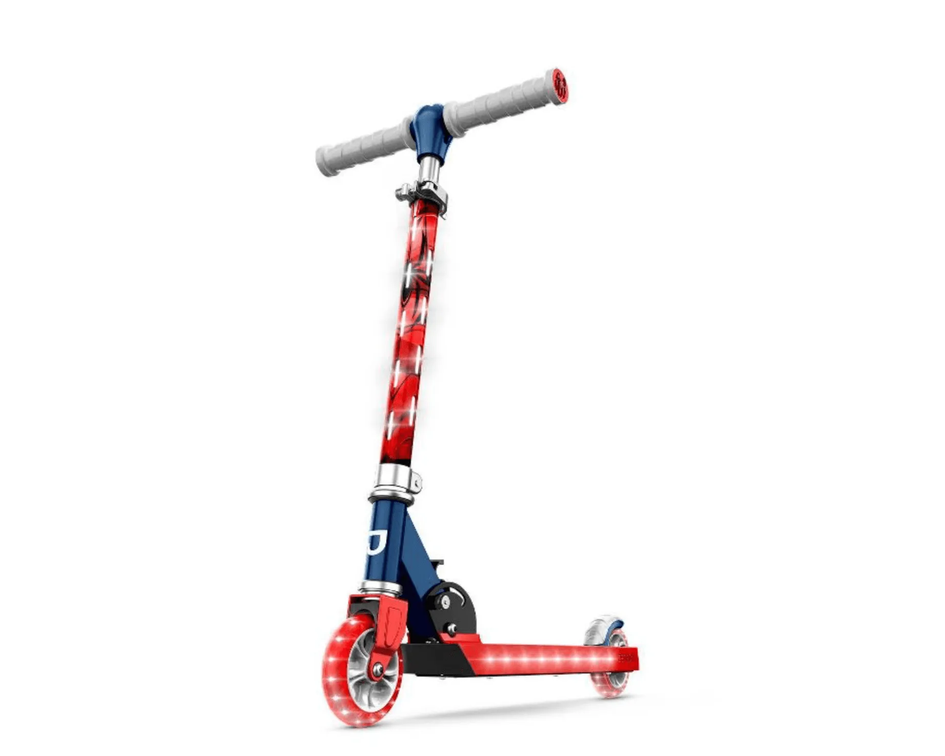 Spider-Man scooter / shop it <a href=https://www.target.com/p/jetson-disney-spider-man-2-wheel-kids-39-kick-scooter-red/-/A-79756860#lnk=sametab>here</a>