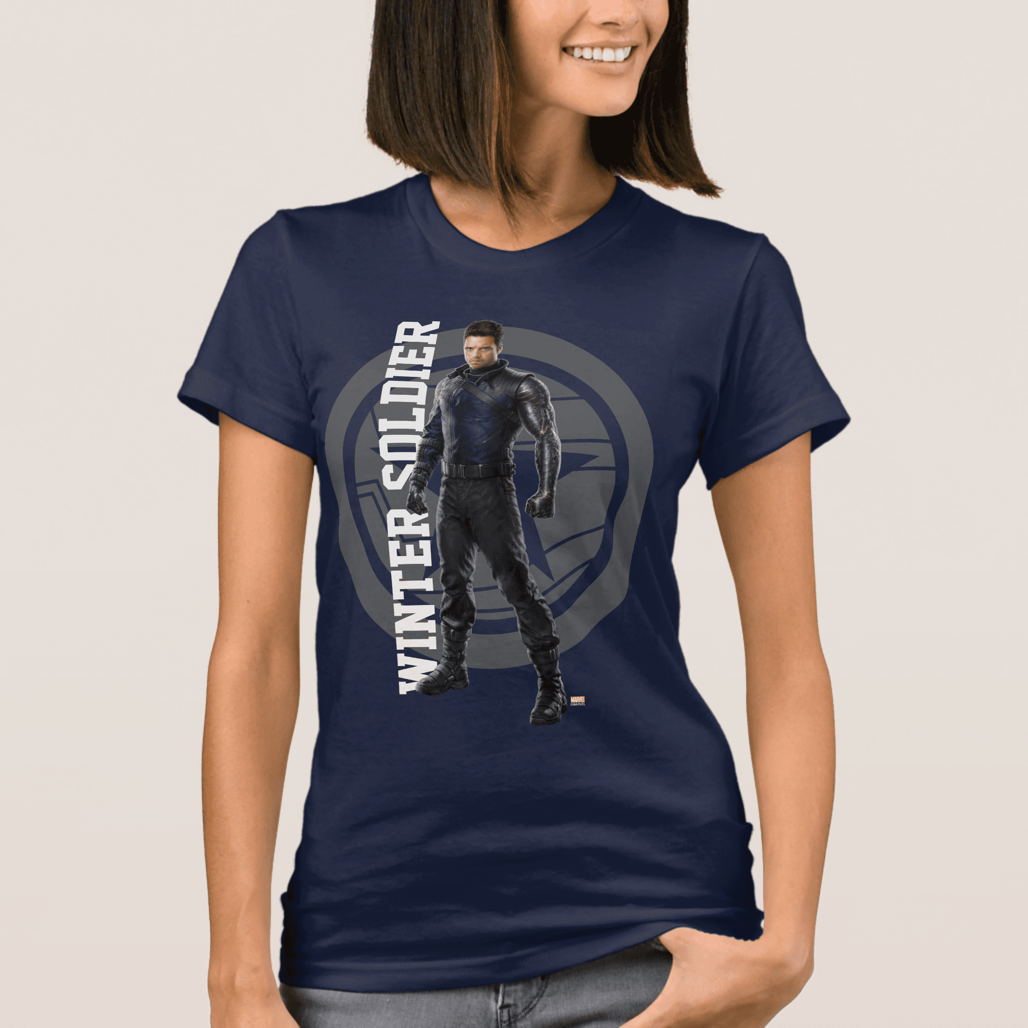 <a href=https://www.zazzle.com/the_winter_soldier_character_art_t_shirt-235909945026613699>The Winter Soldier Character Art</a> / Zazzle