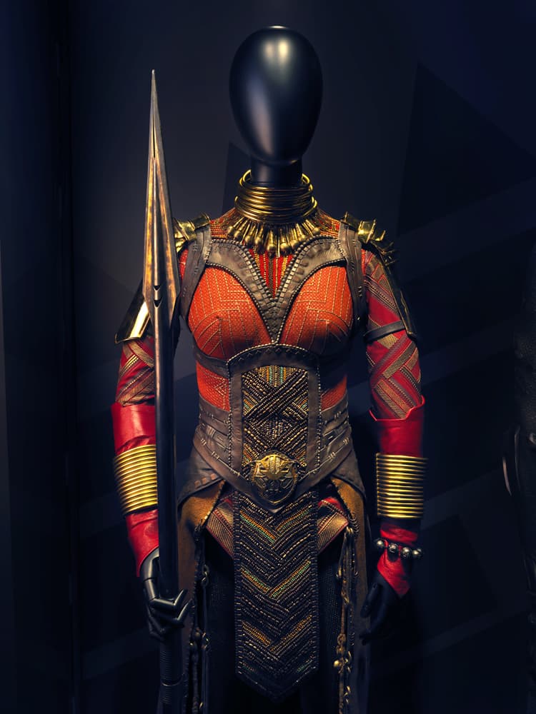 Okoye's Costume worn by Danai Gurira in Marvel Studios' 'Black Panther'
