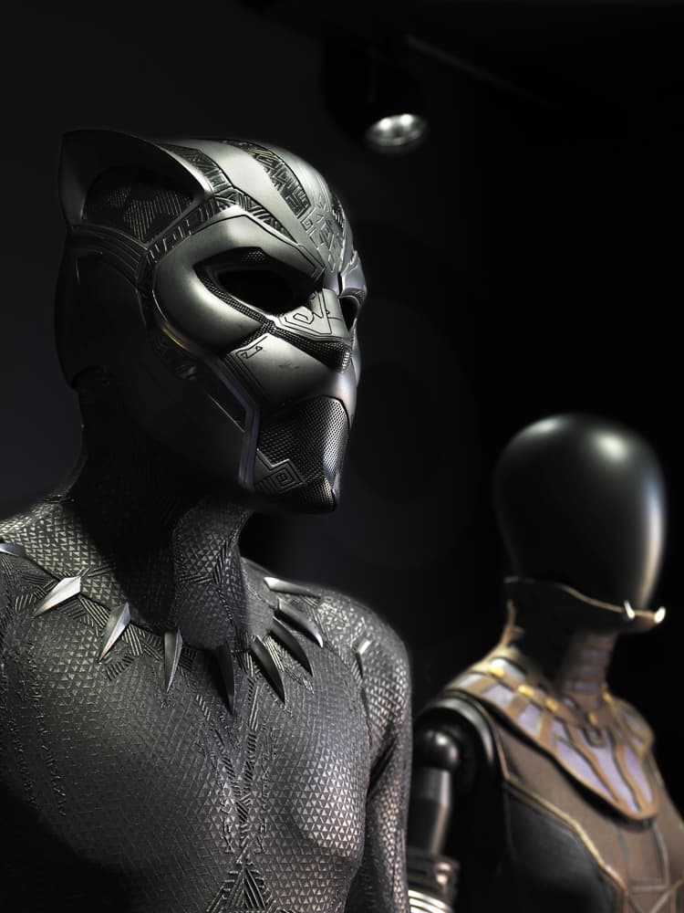 Black Panther's Costume worn by Chadwick Boseman in Marvel Studios' Black Panther