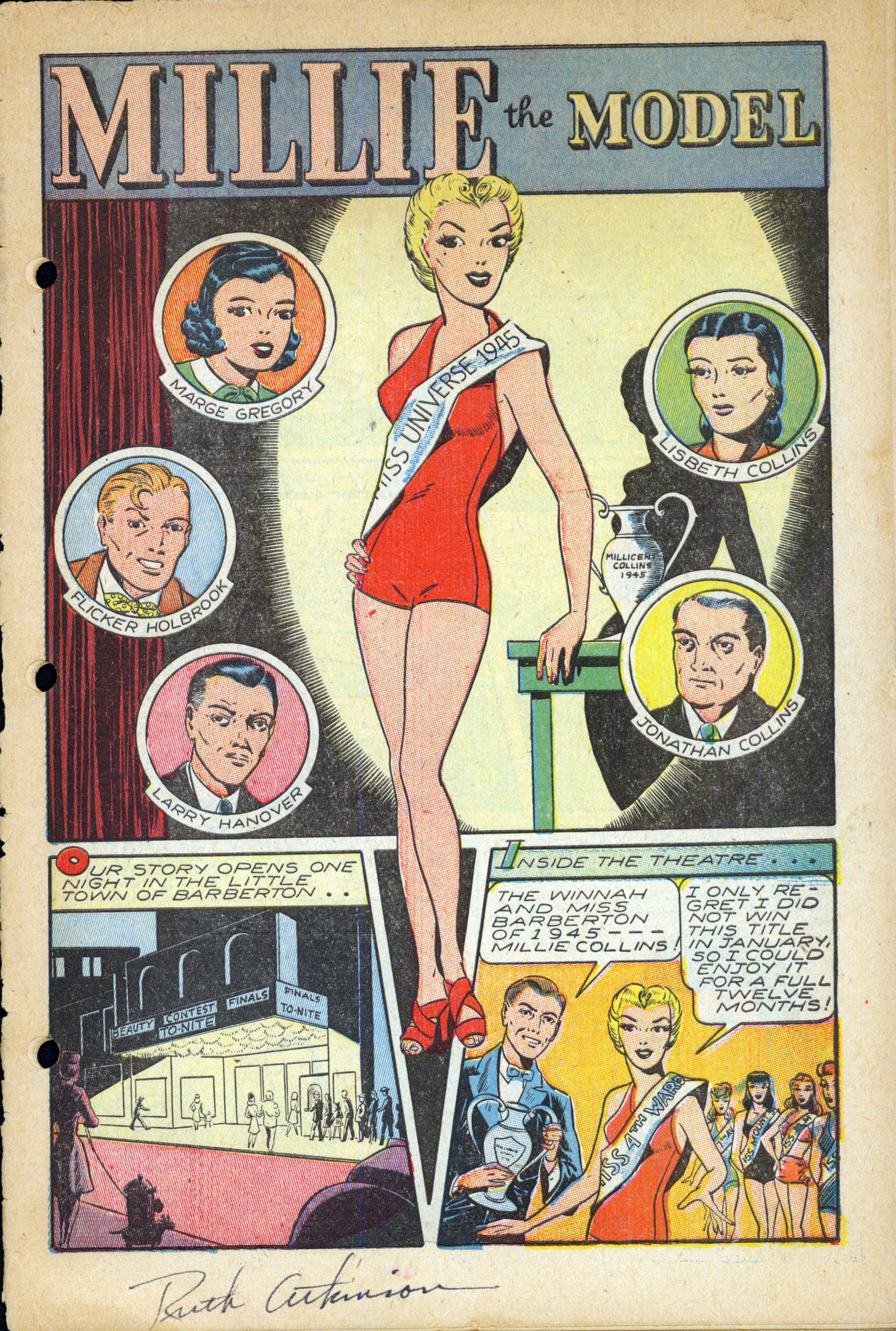 Millie the Model by Ruth Atkinson (1945)