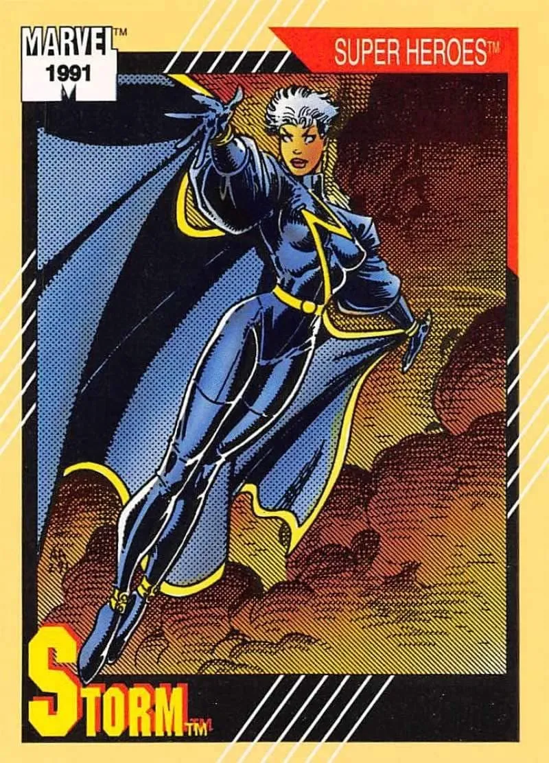 rare 1991 marvel cards 1991 Marvel Universe Impel Series 2 Fantastic Four Lot of 9 Cards
