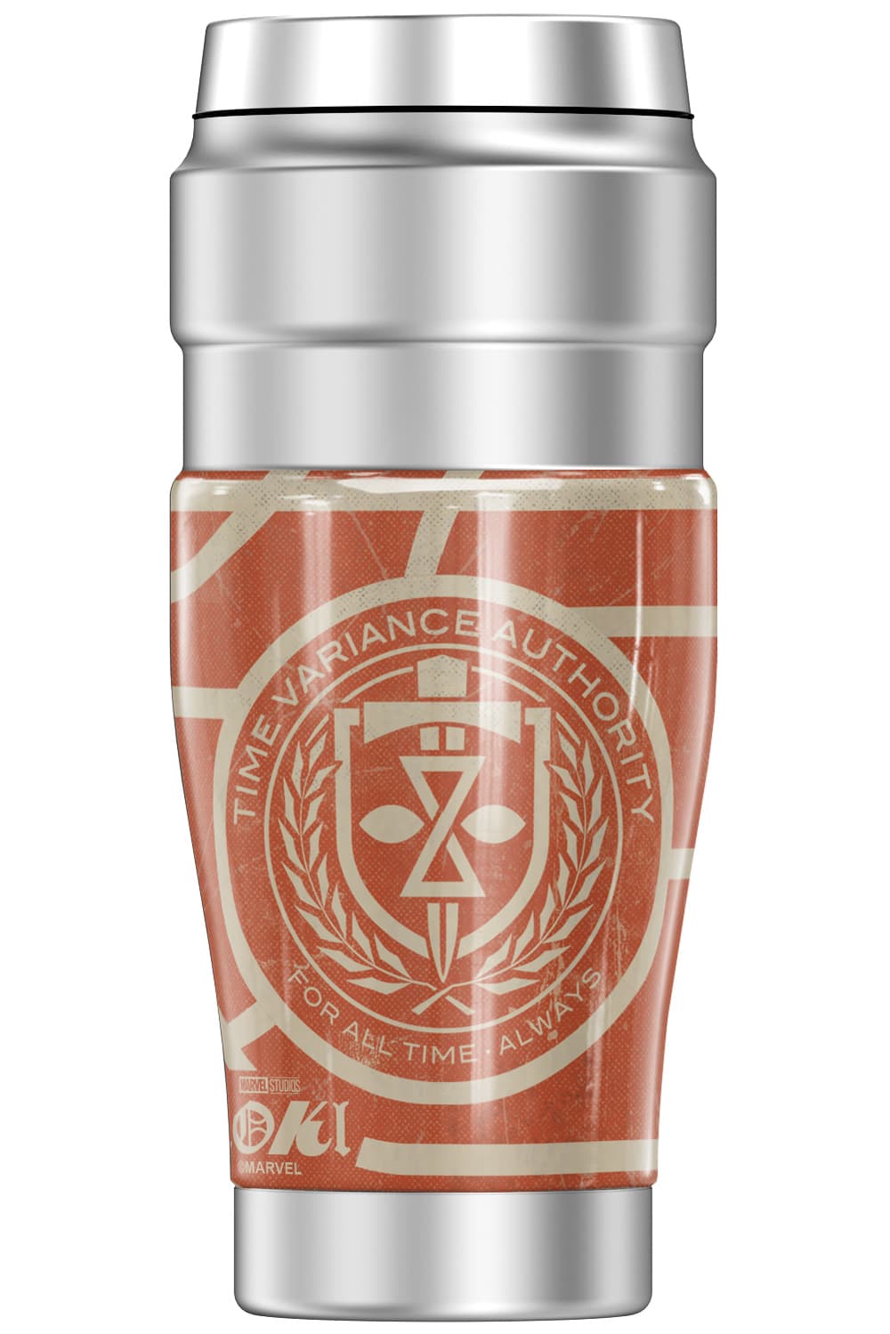 Loki TVA Stainless Steel Travel Tumbler, Vacuum insulated & Double Wall, 16oz / shop it <a href=    https://www.amazon.com/THERMOS-STAINLESS-Stainless-Tumbler-insulated/dp/B091RLT83K>here</a>