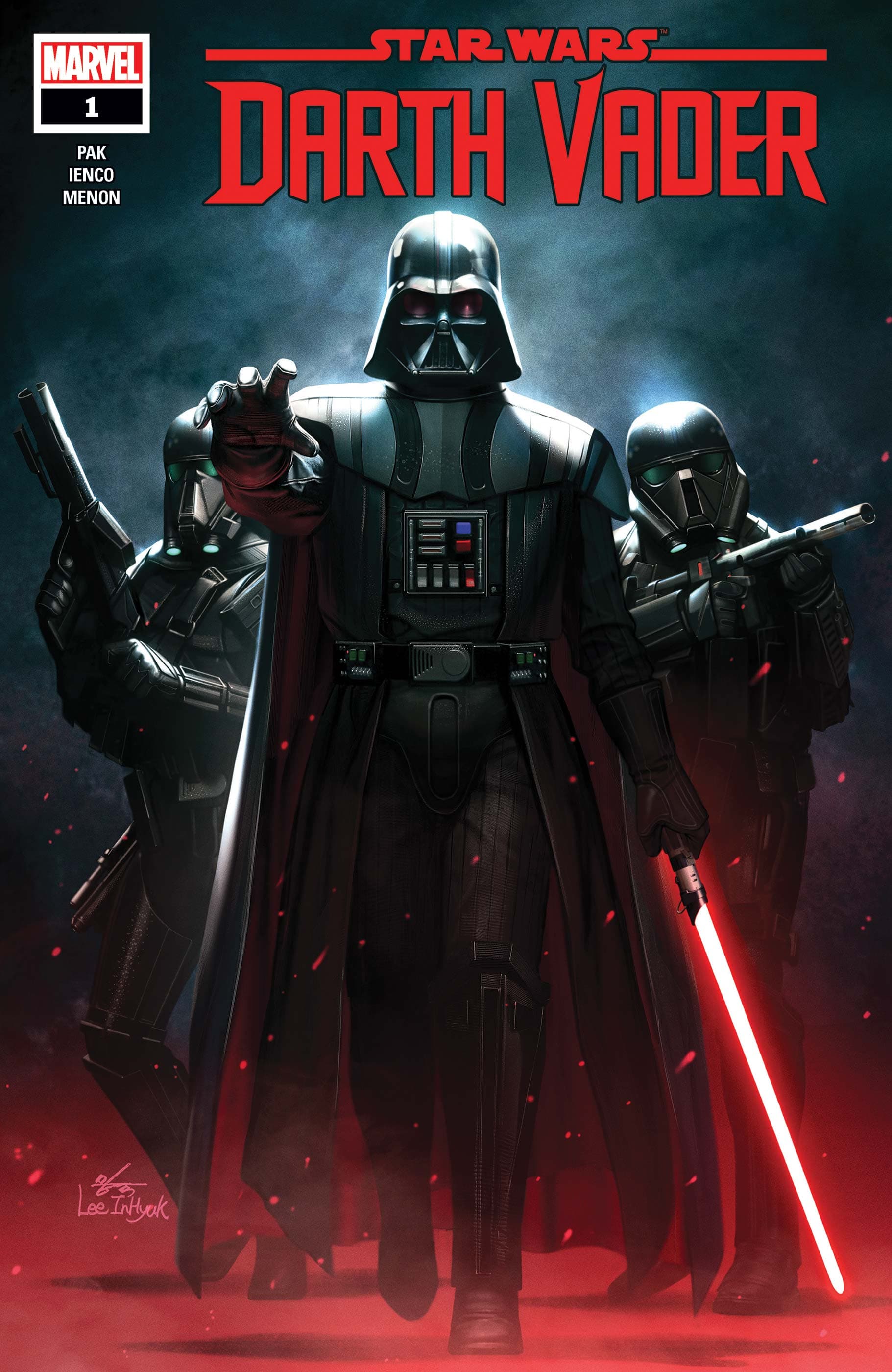 STAR WARS: DARTH VADER #1 cover by In-Hyuk Lee