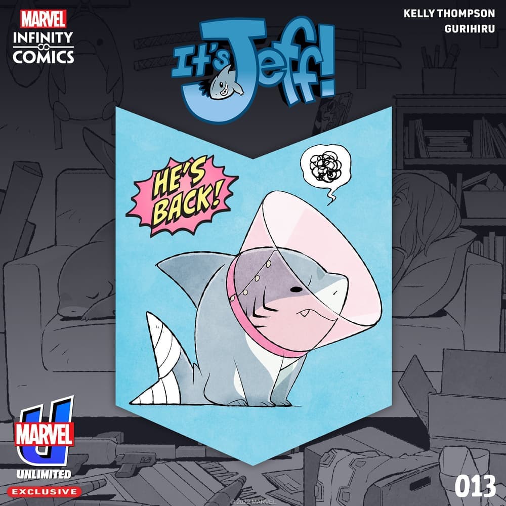 IT'S JEFF INFINITY COMIC #13 cover by Gurihiru