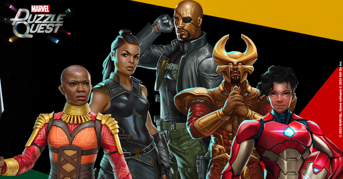 MARVEL Puzzle Quest Black History Month
