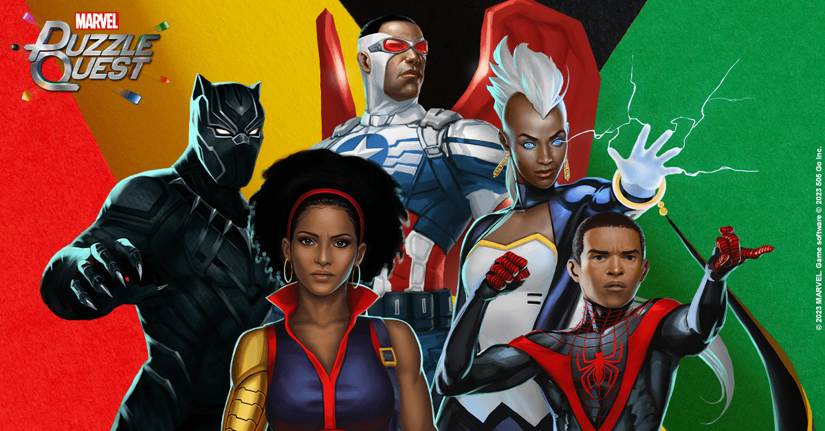 MARVEL Puzzle Quest Black History Month