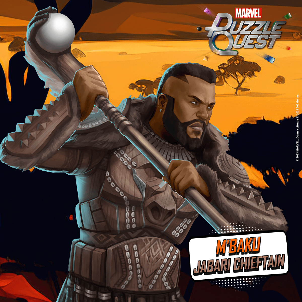 MARVEL Puzzle Quest M'Baku