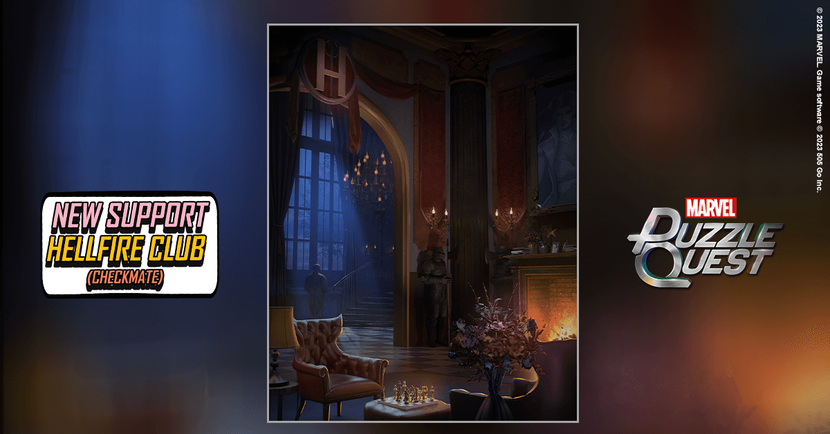 MARVEL Puzzle Quest Hellfire Club Map New Support