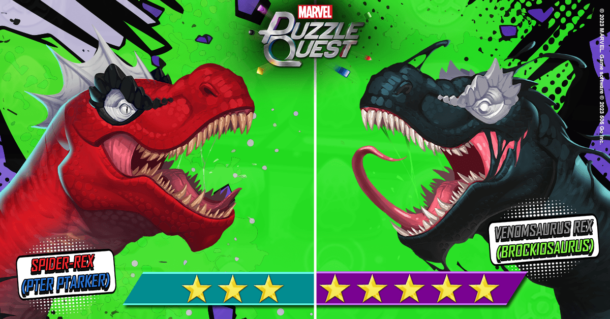 MARVEL Puzzle Quest Spider-Rex