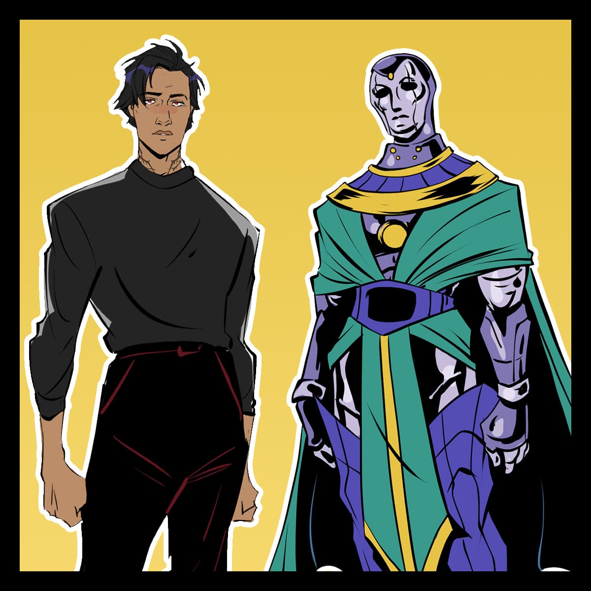Avengers Academy: Blackheart and Teen Immortus designs by Bailie Rosenlund