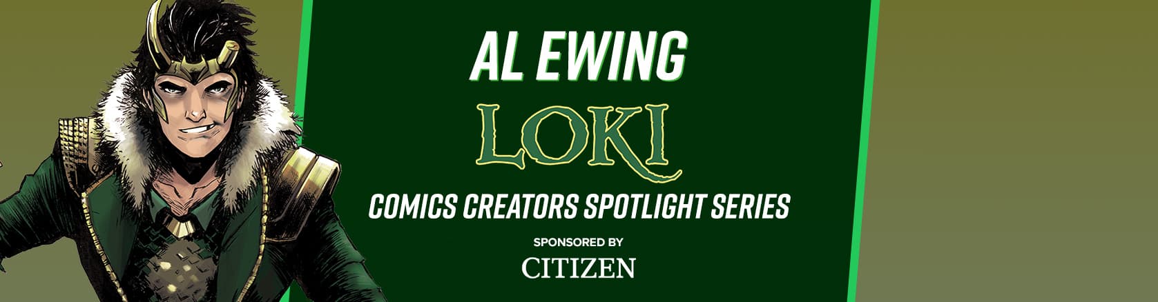Loki Comics Creator Spotlight Series: Al Ewing on 'Loki: Agent of Asgard' and 'Immortal Thor'