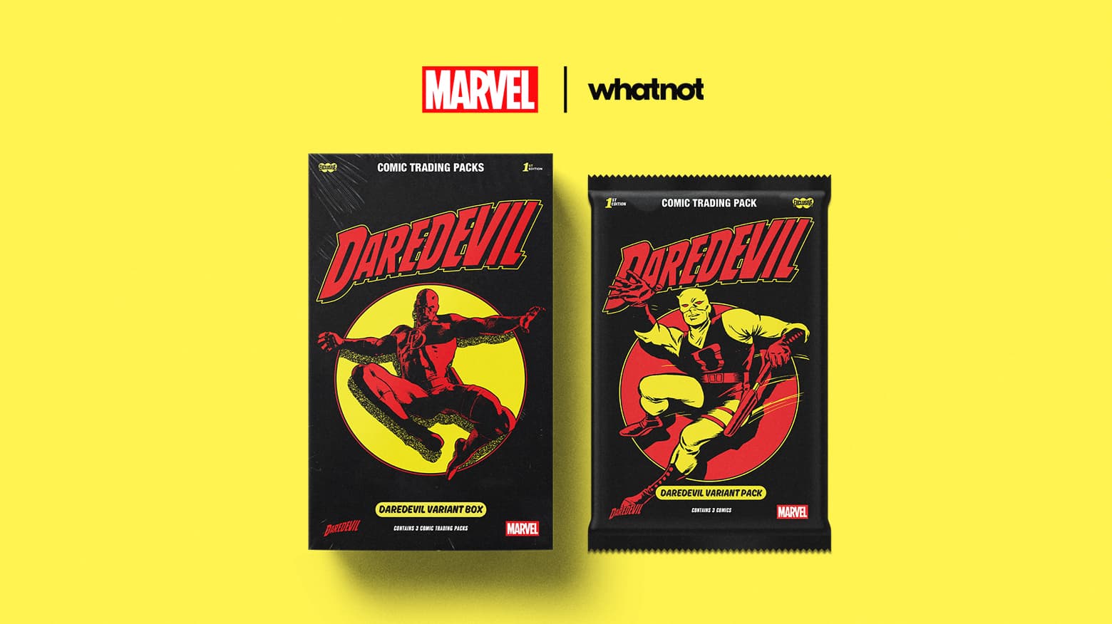 Daredevil Comic Trading Packs Drop Exclusively on Whatnot