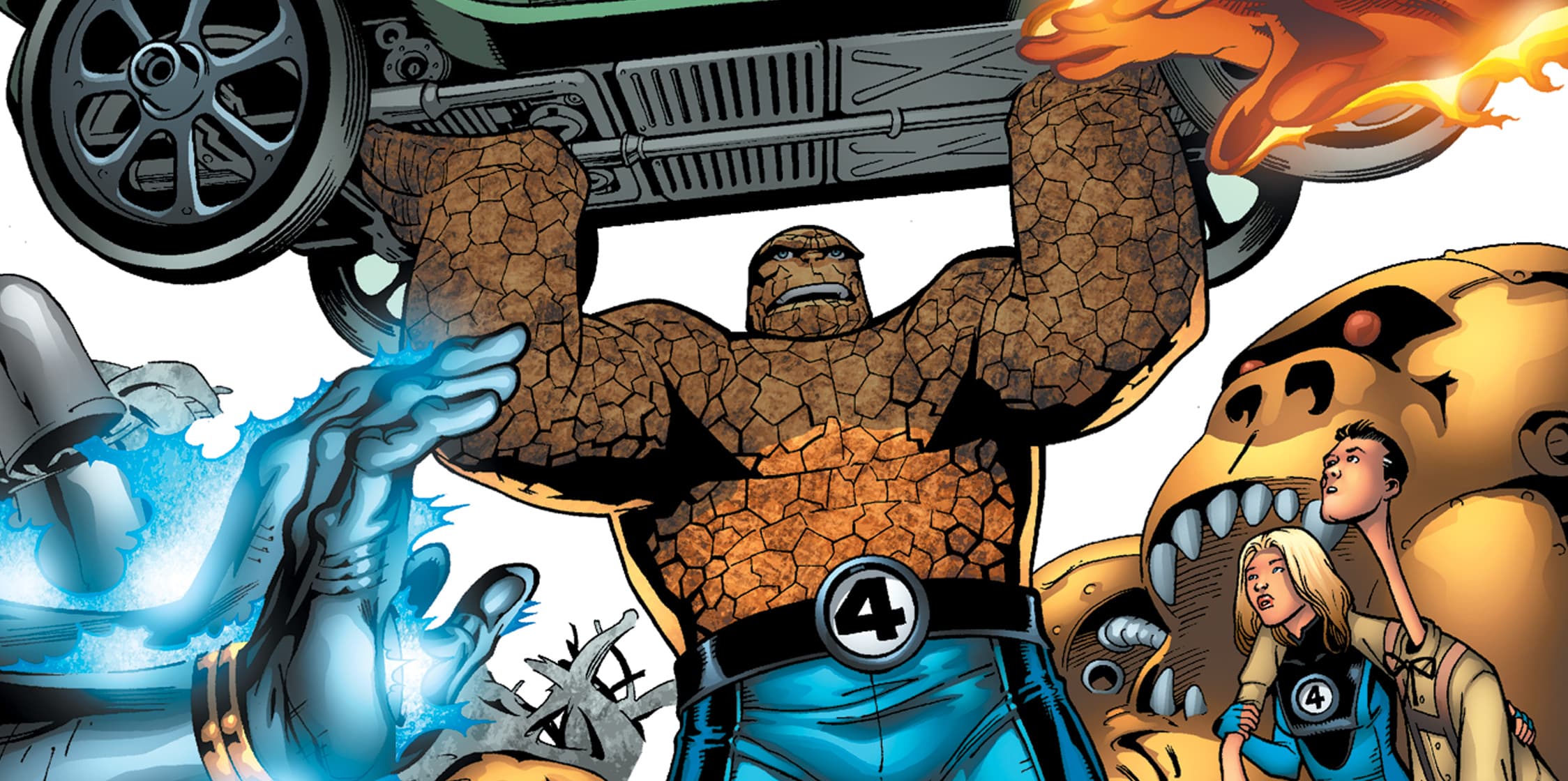 The Thing (Benjamin Grimm) Superhuman Strength