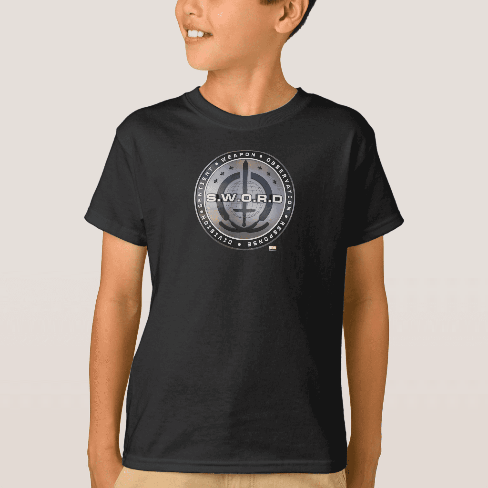 <a href="https://www.zazzle.com/s_w_o_r_d_emblem_t_shirt-235970101764762976">  S.W.O.R.D. Emblem T-Shirt</a> / Zazzle