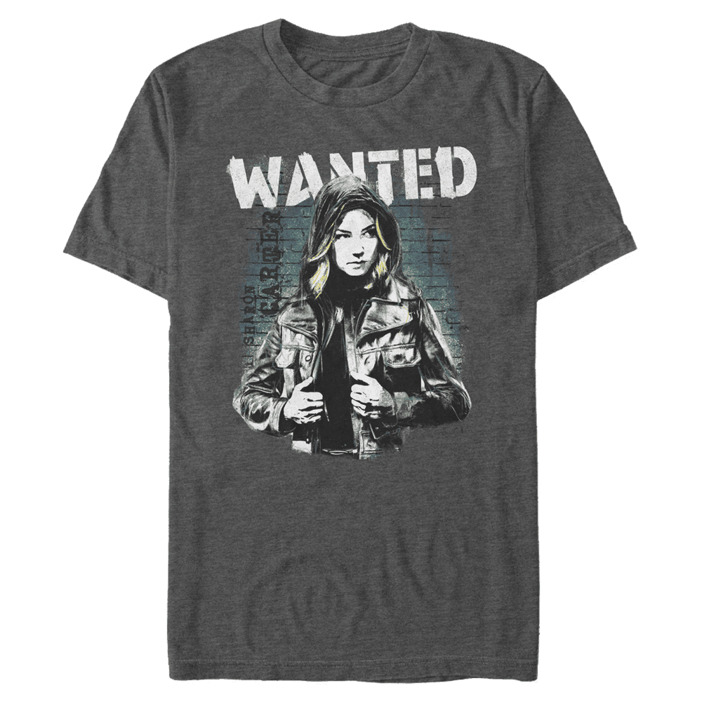 <a href=https://www.hottopic.com/product/marvel-the-falcon-and-the-winter-soldier-wanted-carter-t-shirt/15557158.html>Wanted Carter T-Shirt</a> / Hot Topic