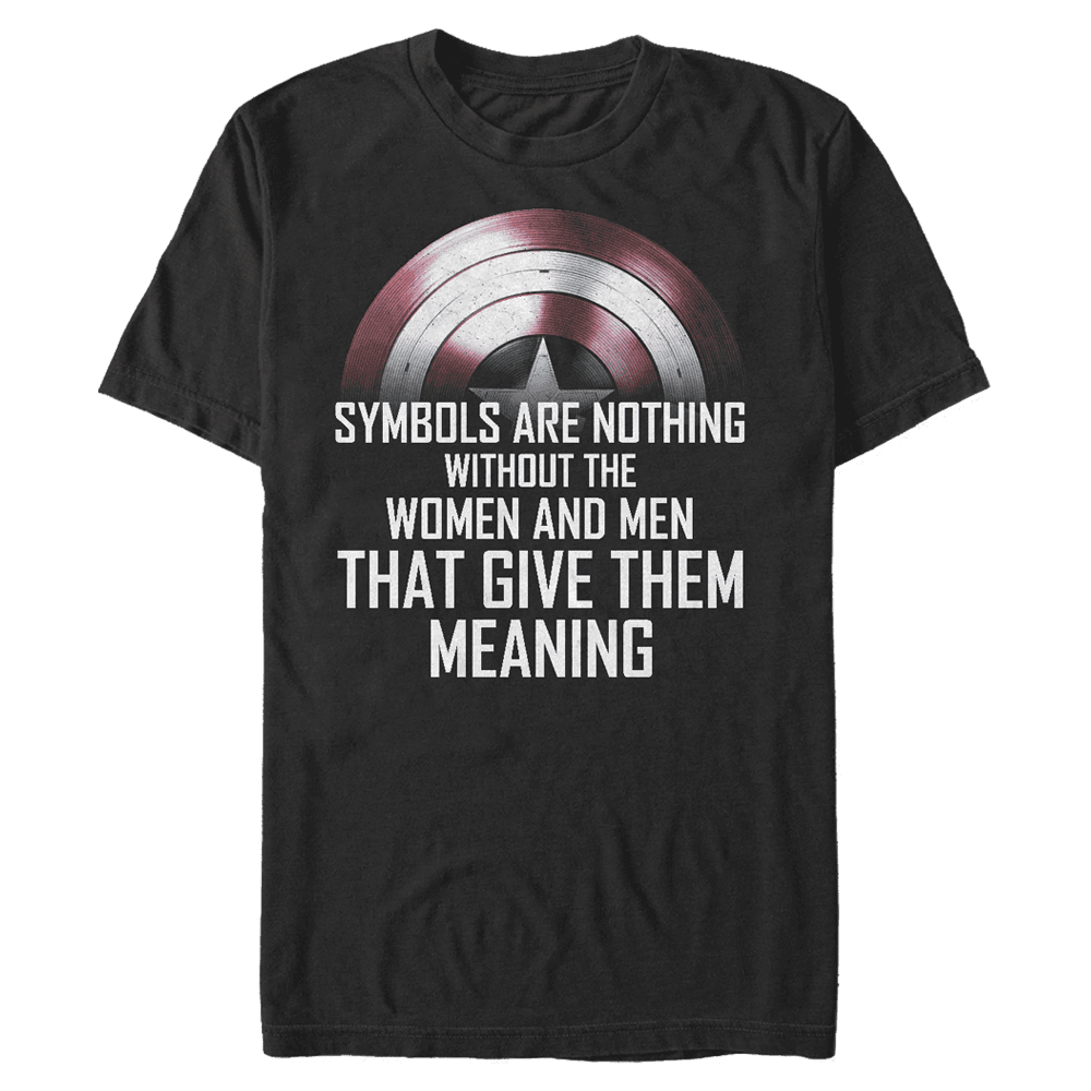 <a href=https://www.hottopic.com/product/marvel-the-falcon-and-the-winter-soldier-symbols-t-shirt/15490631.html>Symbols T-Shirt</a> / Hot Topic