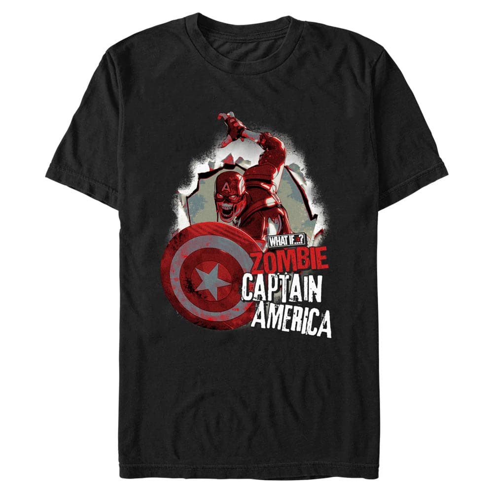 Zombie Captain America Poster