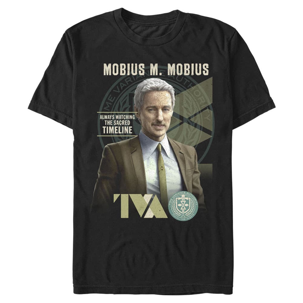 <a href=https://www.hottopic.com/product/marvel-loki-magazine-cover-mobius-m.-mobius-t-shirt/15940694.html>Magazine Cover Mobius T-Shirt</a> / Hot Topic