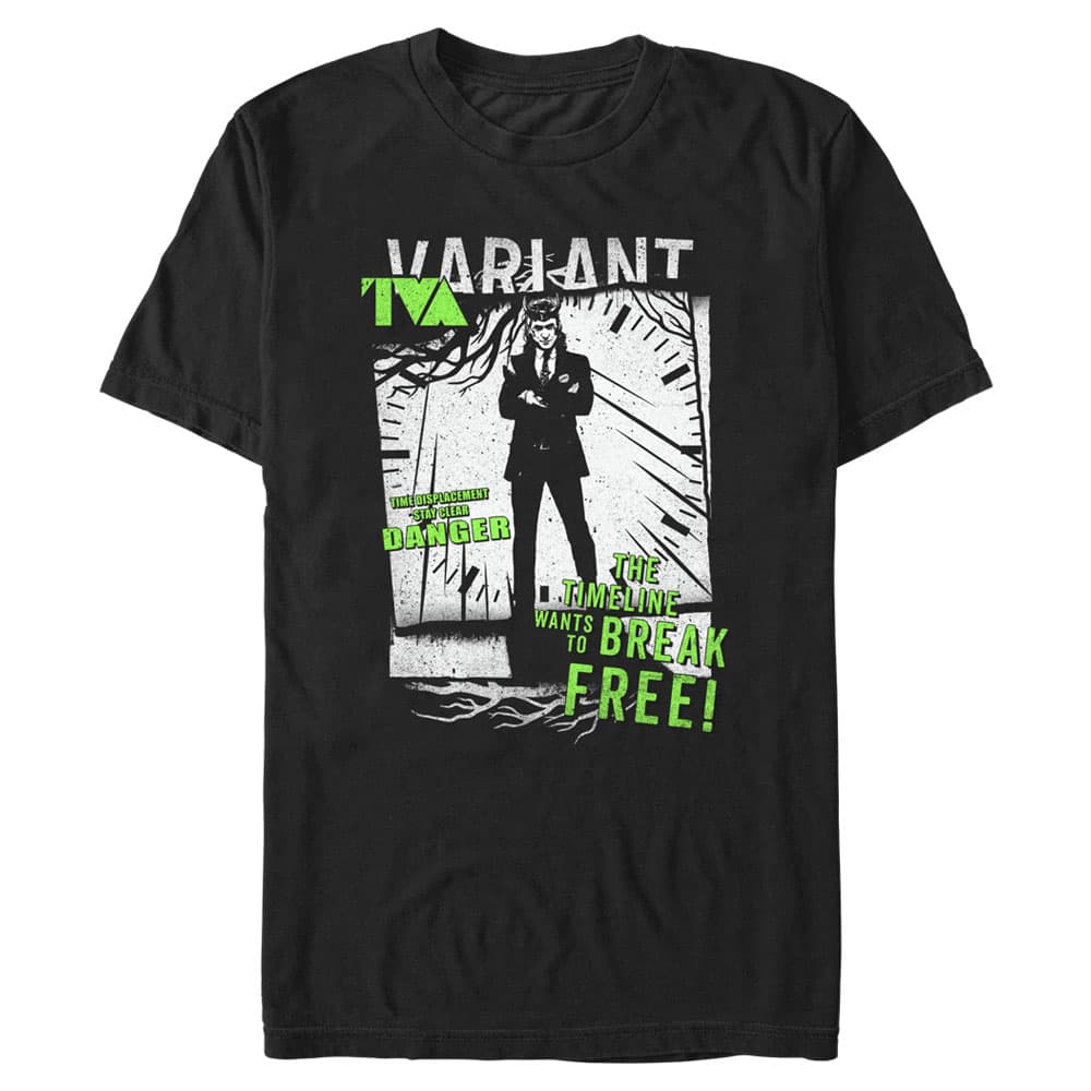 <a href=https://www.hottopic.com/product/marvel-loki-tva-displacement-t-shirt/16013669.html>Loki Displacement T-Shirt</a> / Hot Topic
