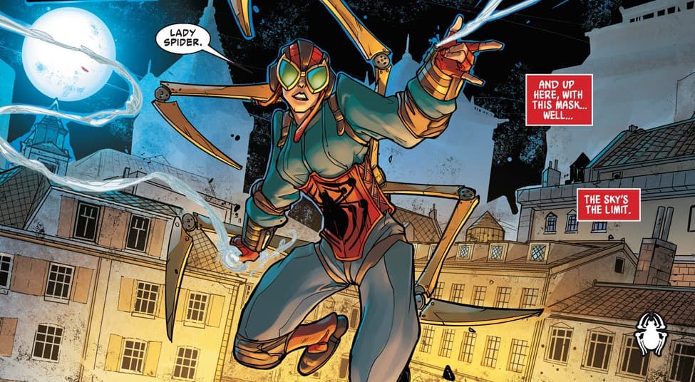 Who Is Across The Spider-Verse's Steampunk Spider-Woman And What