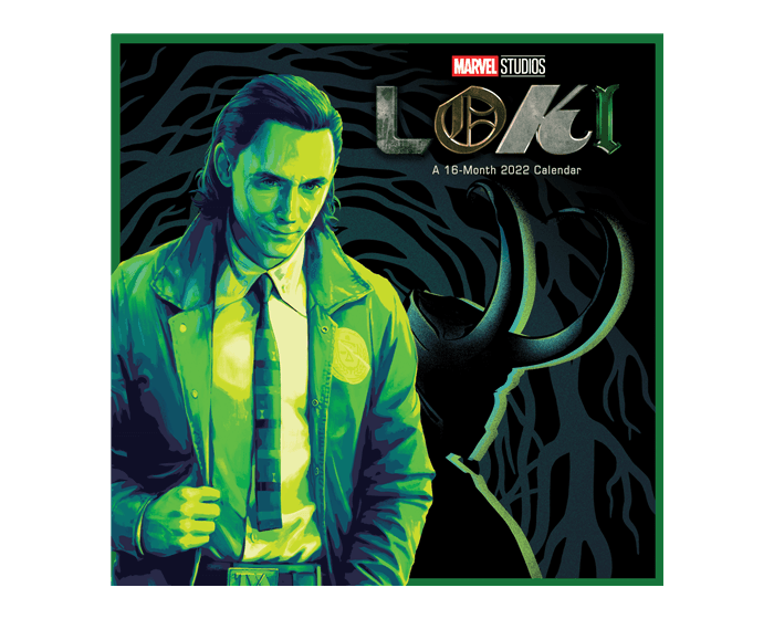 <a href=https://www.amazon.com/dp/1438885334>Loki Wall Calendar</a> / Amazon