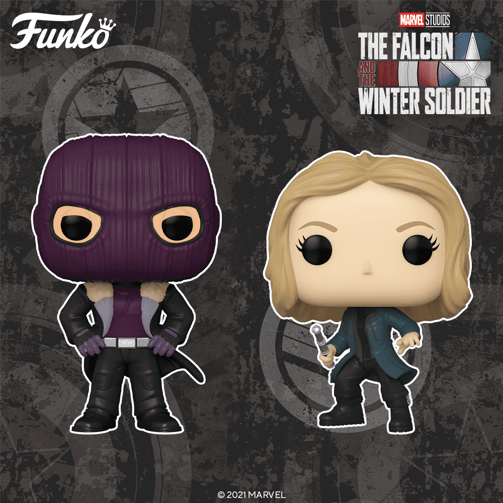 Baron Zemo and Sharon Carter Funko Pop 