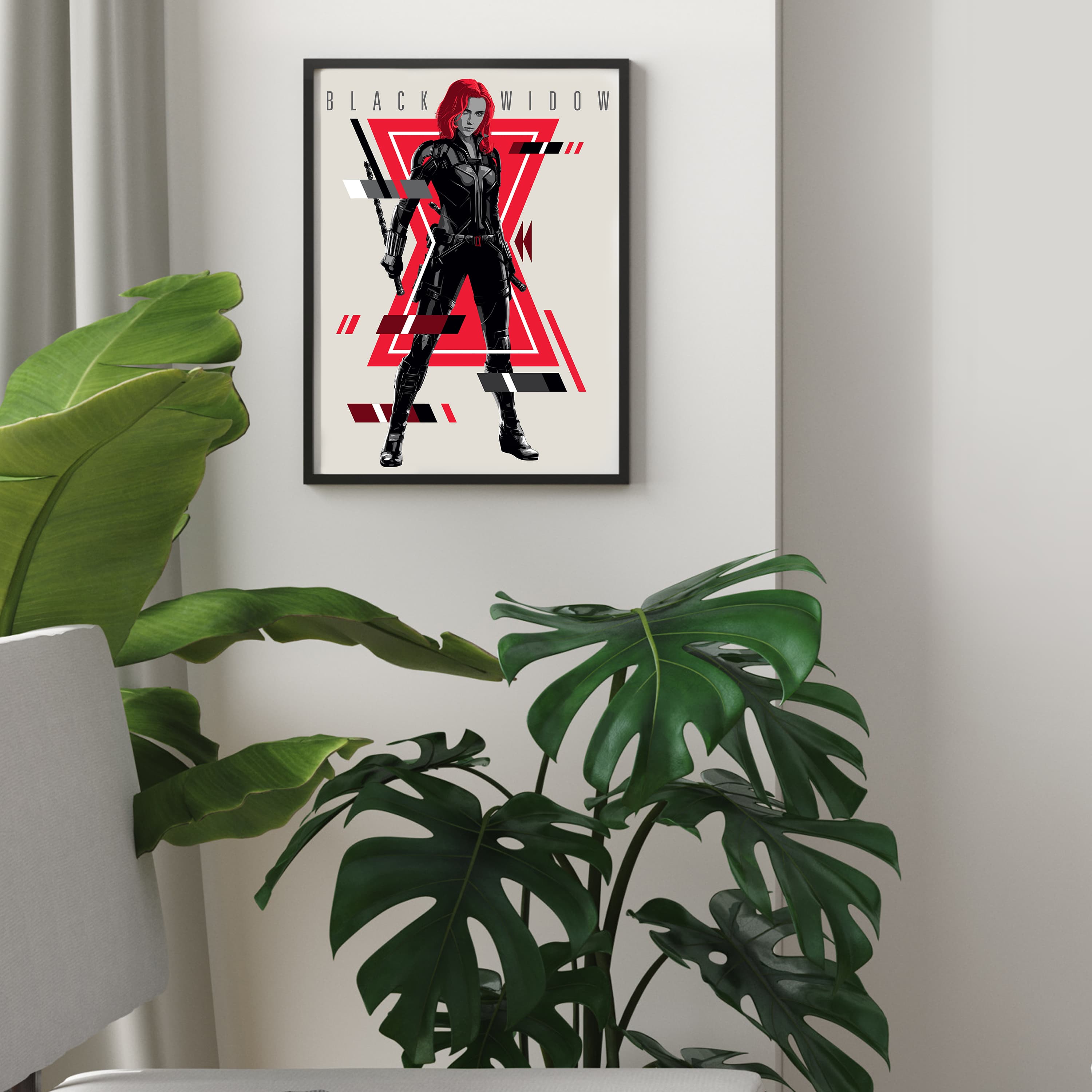 Black Widow Wall Art