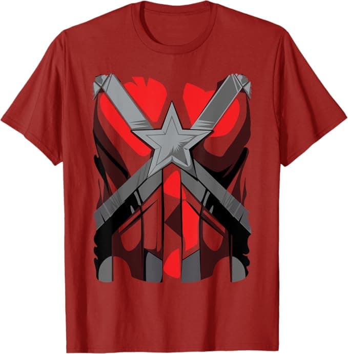 Men's Marvel Black Widow Guardian Costume T-Shirt