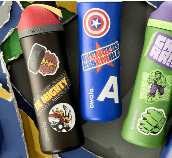 Owala FreeSip® 24oz Marvel Water Bottle