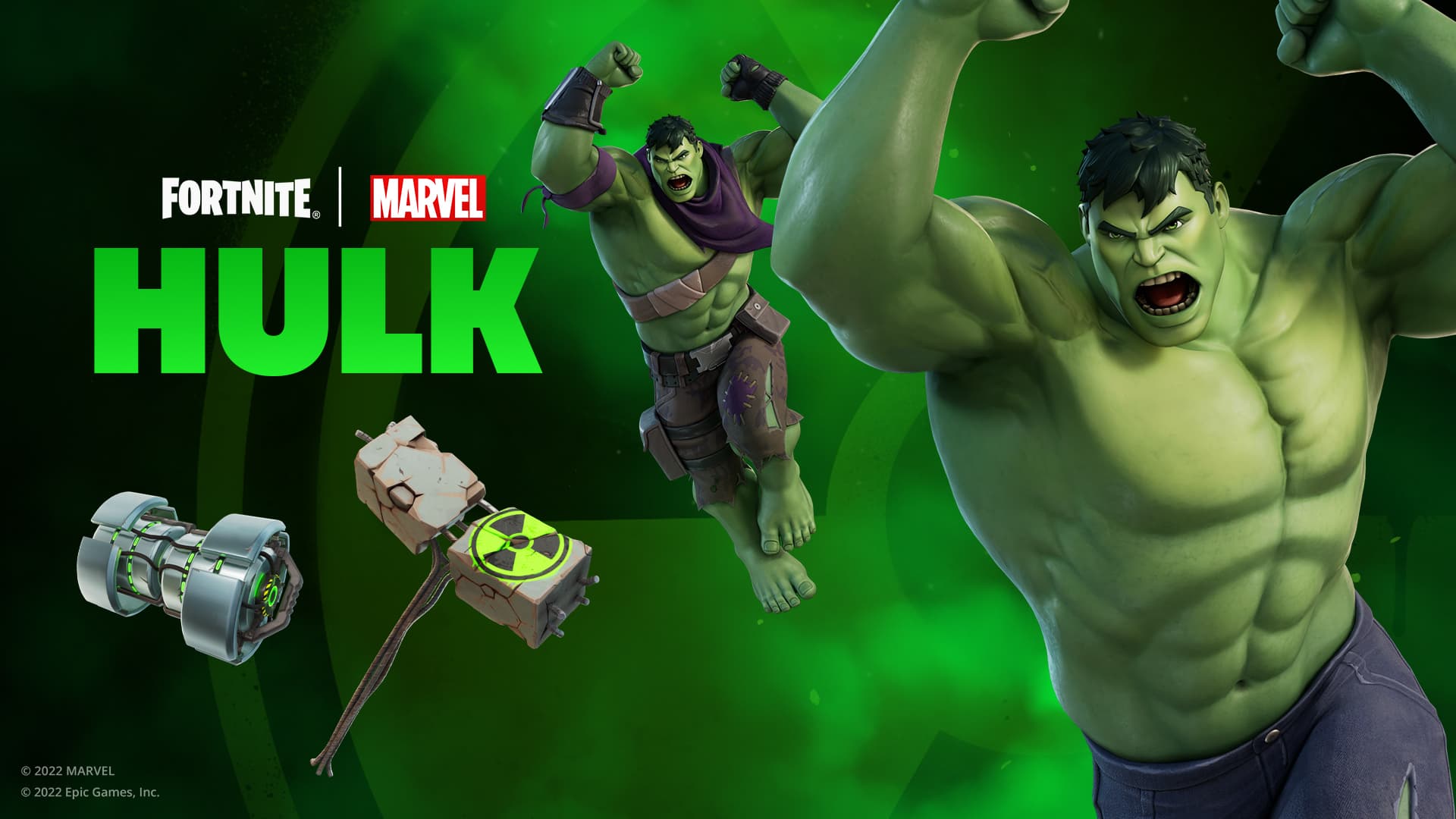 Hulk joins Fortnite Item Shop