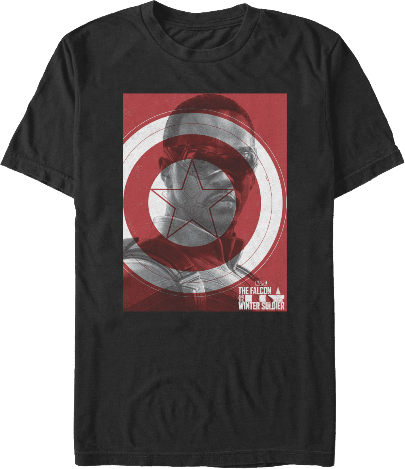 <a href=https://www.hottopic.com/product/marvel-the-falcon-and-the-winter-soldier-falcon-shield-t-shirt/15222321.html>Falcon Shield T-Shirt</a> / Hot Topic